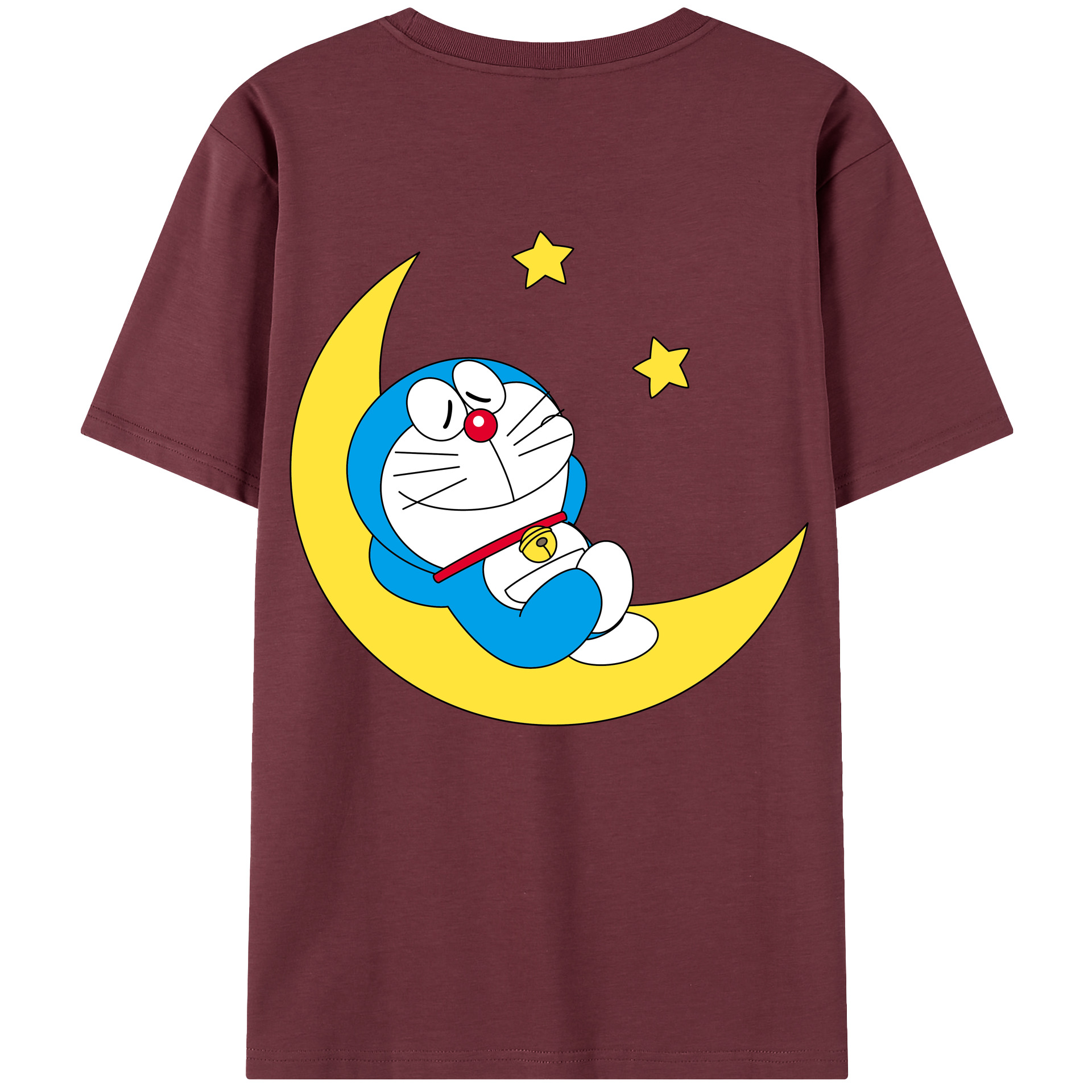 （画像用） ドラえもん Doraemon 綿100％半袖Tシャツ（背面プリント）